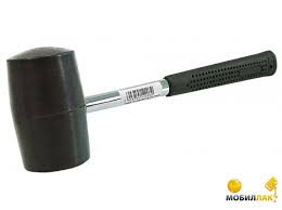 Молоток резиновый металлическая ручка  450гр. 55 мм MEGA в строительном интернет-магазине StroyBaza.by 