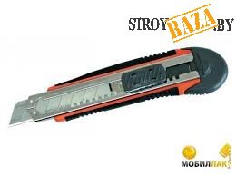 Нож с обламываемым лезвием 18мм ручка 2К в строительном интернет-магазине StroyBaza.by 
