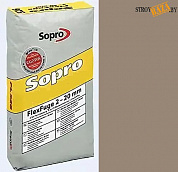 Высокоэластичная фуга Sopro FL № 627 (18) песочно-серая, 25 кг  в строительном интернет-магазине StroyBaza.by 