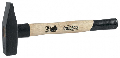 Молоток "Modeco" слесарный дер. ручка 0,3кг в строительном интернет-магазине StroyBaza.by 