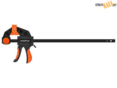 Струбцина пистолетная 350х60мм STARTUL PROFI (ST9026-35) (быстрозажимная, мягкие накладки) в строительном интернет-магазине StroyBaza.by 