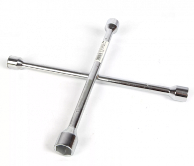Ключ-крест баллонный, 17х19х21 мм, под квадрат 1/2, усиленный, толщина 16 мм, шт. в строительном интернет-магазине StroyBaza.by 