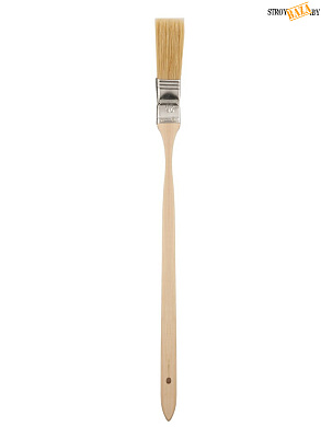 Кисть радиаторная, натуральный ворс,  1/25мм в строительном интернет-магазине StroyBaza.by 