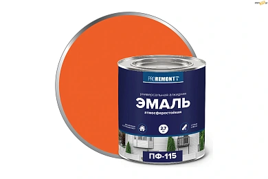 Эмаль ПФ-115 PROREMONTT Оранжевый 1,9кг в строительном интернет-магазине StroyBaza.by 