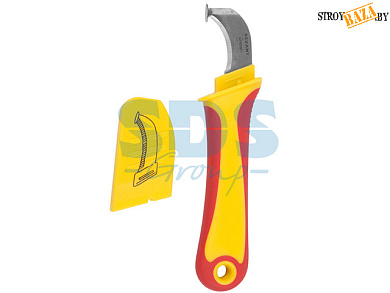 Нож монтажника нержавеющая сталь с "пяткой" Rexant в строительном интернет-магазине StroyBaza.by 