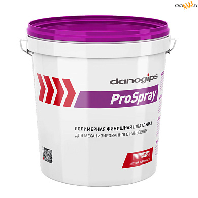 Шпатлевка белая  «Danogips Pro Spray» 25 кг в строительном интернет-магазине StroyBaza.by 