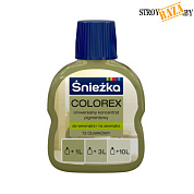 Краситель Sniezka Colorex №72 оливковый, 0.10л, в шт в строительном интернет-магазине StroyBaza.by 