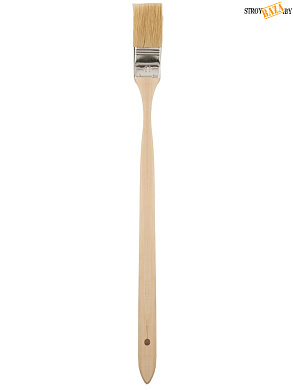 Кисть радиаторная, натуральный ворс,  1,5/38мм; в строительном интернет-магазине StroyBaza.by 