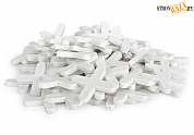 Крестики для плитки 4.0 мм, упаковка 100 шт. в строительном интернет-магазине StroyBaza.by 
