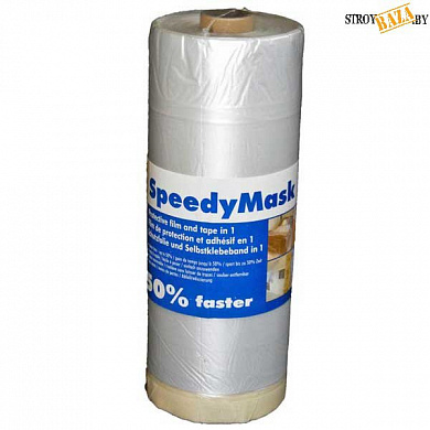 Плёнка укрывочная SPEEDY MASK рулон 2700мм/20м, шт в строительном интернет-магазине StroyBaza.by 