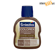 Краситель Sniezka Colorex №75 тёмно-коричневый, 0.10л, в шт в строительном интернет-магазине StroyBaza.by 