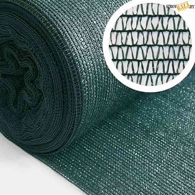 Сетка защитная затеняющая фасадная LIHTAR 35%; 1 рулон = 3х50м в строительном интернет-магазине StroyBaza.by