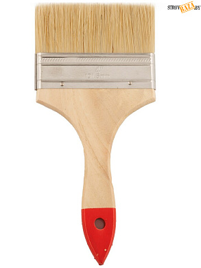 Кисть плоская СТАНДАРТ, натуральный ворс, SPRAVA 4/100мм в строительном интернет-магазине StroyBaza.by 