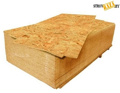 OSB влагостойкая, 15х2500х1250 мм, ОСБ плита, шт. в строительном интернет-магазине StroyBaza.by 