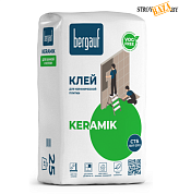 Клей для плитки Бергауф Keramik, 25 кг. в строительном интернет-магазине StroyBaza.by 