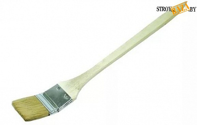 Кисть радиаторная 25 мм, натуральная щетина, деревянная ручка в строительном интернет-магазине StroyBaza.by 