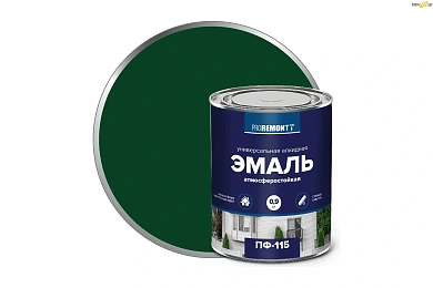 Эмаль ПФ-115 PROREMONTT Зелёный 0,9кг в строительном интернет-магазине StroyBaza.by 