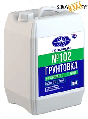 Грунт Тайфун №102, 10 кг, концентрат, шт. в строительном интернет-магазине StroyBaza.by 