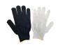 Перчатки трикотаж. х/б, ПВХ, 5 нитей, 10 класс, 150 текс, белые, WUMAX