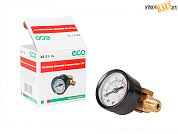 Регулятор давления  с манометром ECO AR-14 на 1/4" (AR-01-14) (резьбовое соединение 1/4") в строительном интернет-магазине StroyBaza.by