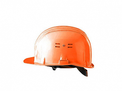 Каска защитная оранжевая в строительном интернет-магазине StroyBaza.by 