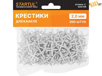 Крестики д/кафеля 2,0мм 200шт STARTUL MASTER в строительном интернет-магазине StroyBaza.by 