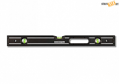Уровень чёрный с ручками 120 см MAX PROFI 3 глазка в строительном интернет-магазине StroyBaza.by 
