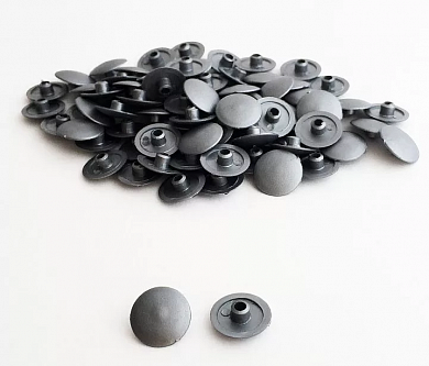 Заглушки 12 мм пластмассовые черные, упаковка 25 шт. в строительном интернет-магазине StroyBaza.by 