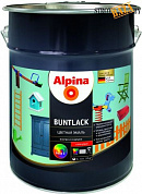 Alpina Buntlack глянцевая База 3 (7,735 кг)8,5 л NEW в строительном интернет-магазине StroyBaza.by 