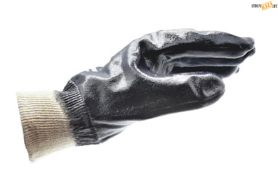Перчатки Blue nitrile (манжет трикотажный) р. 10 в строительном интернет-магазине StroyBaza.by 