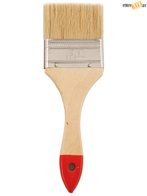 Кисть плоская СТАНДАРТ, натуральный ворс SPRAVA, 2,5/63мм в строительном интернет-магазине StroyBaza.by 