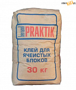 Клей Бергауф Praktik , клей для блоков, 30 кг. в строительном интернет-магазине StroyBaza.by 