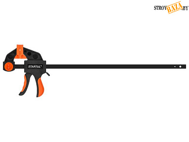 Струбцина пистолетная 450х60мм STARTUL PROFI (ST9026-45) (быстрозажимная, мягкие накладки) в строительном интернет-магазине StroyBaza.by 