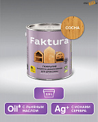 Покрытие FAKTURA защитно-декоративное для древесины, СОСНА, 2.5л, шт в строительном интернет-магазине StroyBaza.by 