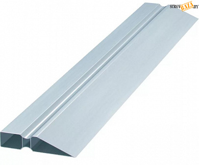 Правило алюминиевое, двойной захват, 2 ребра жесткости, L-3,0 м в строительном интернет-магазине StroyBaza.by 