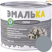 Эмаль ПФ-115 С ЭМАЛЬКА СЕРАЯ 2л, шт. в строительном интернет-магазине StroyBaza.by 