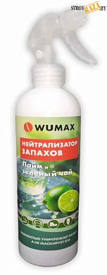 Нейтрализатор запахов Лайм и зеленый чай 500 мл WUMAX в строительном интернет-магазине StroyBaza.by