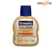Краситель Sniezka Colorex №20 персиковый, 0.10л, в шт в строительном интернет-магазине StroyBaza.by 