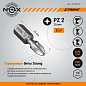 Бита torsion C 6,3 pz2-25, 2 шт/уп на карте "NOX STRONG