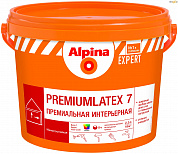 Краска Альпина Эксперт Премиумлатекс 7, 9,4 л - 13 кг, латексная Alpina EXPERT Premiumlatex 7, База 3, шт. в строительном интернет-магазине StroyBaza.by 