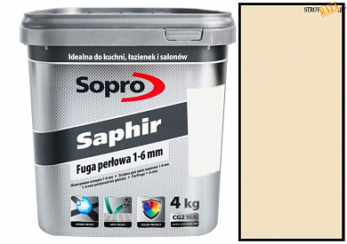 Эластичная фуга Sopro Saphir 9516/4 жасмин (28), 4 кг, шт в строительном интернет-магазине StroyBaza.by 