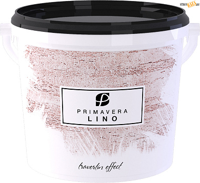 Декоративная штукатурка PRIMAVERA LINO (0,2)  белая  3л (3,7 кг) в строительном интернет-магазине StroyBaza.by 