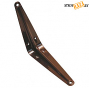 Кронштейн с ребром жесткости 150х200 мм коричневый STARFIX в строительном интернет-магазине StroyBaza.by 
