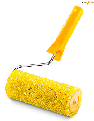 Валик структурный 18см шероховатый на ручке 8мм в строительном интернет-магазине StroyBaza.by 