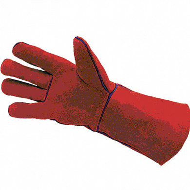Перчатки спилковые пятипалые с подкладкой (натуральная кожа) в строительном интернет-магазине StroyBaza.by 