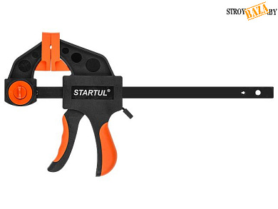 Струбцина пистолетная 150х60мм STARTUL PROFI (ST9026-15) (быстрозажимная, мягкие накладки) в строительном интернет-магазине StroyBaza.by 
