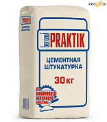 Штукатурка Бергауф Praktik, 30 кг, цементная, шт. в строительном интернет-магазине StroyBaza.by 