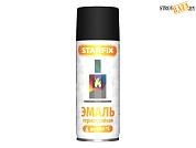 Краска-эмаль аэроз. термостойкая силиконовая черный STARFIX 520мл в строительном интернет-магазине StroyBaza.by 