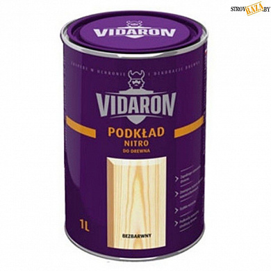Vidaron Podklad Nitro 1л., грунтовка для дерева (Видарон Подклад Нитро), шт. в строительном интернет-магазине StroyBaza.by 