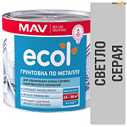 Грунтовка ГФ-021 ECOL по металлу СВЕТЛО-СЕРАЯ, 2,4л, шт. в строительном интернет-магазине StroyBaza.by 
